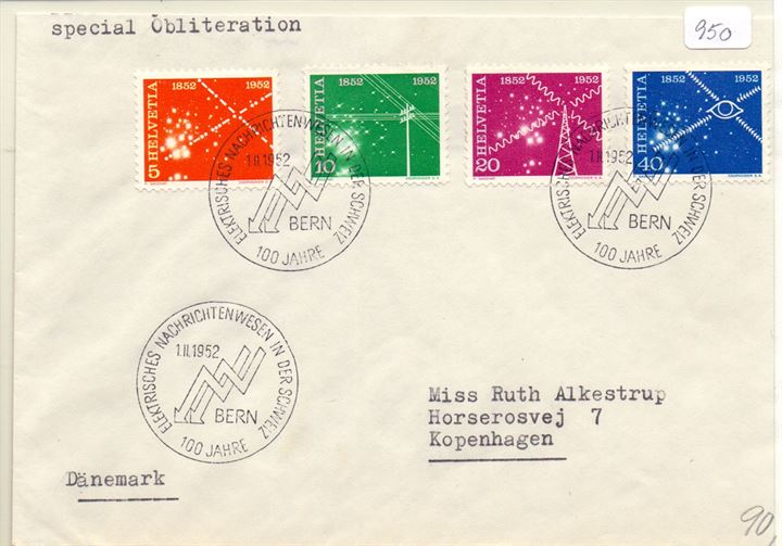 Schweiz 1-2-1952